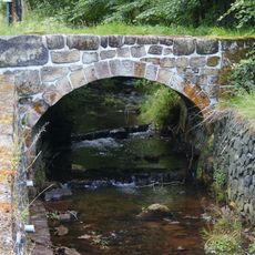 Kamenný most přes Chřibskou Kamenici v Horní Chřibské k če. 46