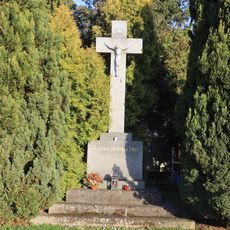 Hřbitovní kříž na Budkovském hřbitově