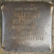 Stolperstein dedicated to Else Kurzbarth