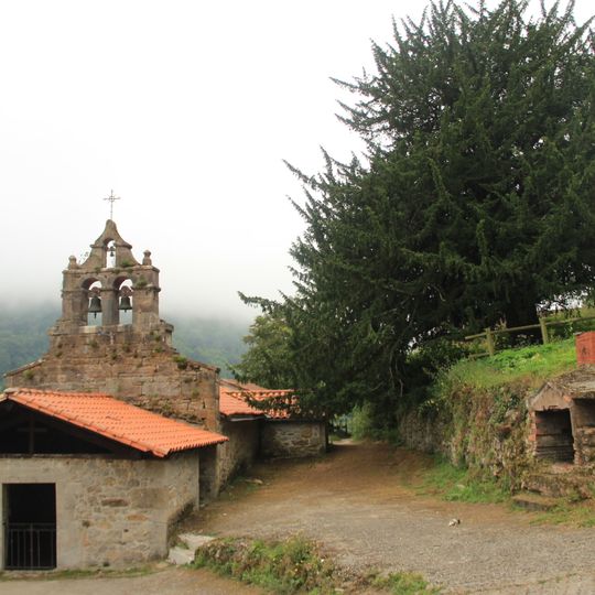 Field of church of San Juan Bautista de Montoubo