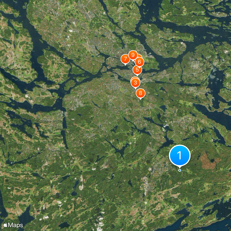 Södertörn Map