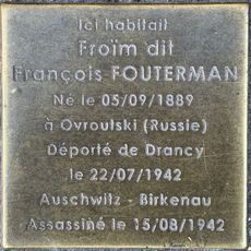 Stolperstein dedicated to Froïm Fouterman
