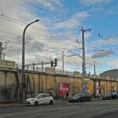 Bahndammbefestigung Dresden-Neustadt