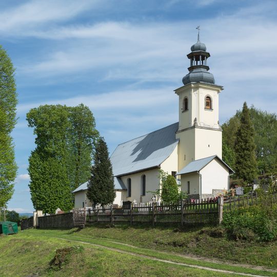 Saint Sebastian church in Poręba, Lower Silesian Voivodeship