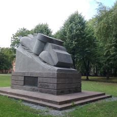 Monument to Latvian autotank regiment