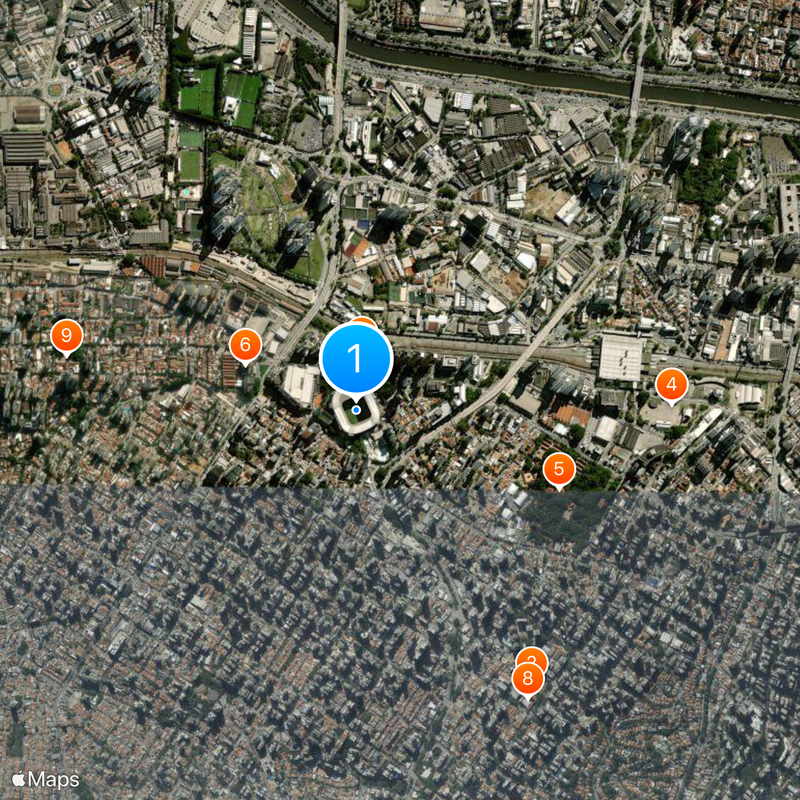 Allianz Parque Map