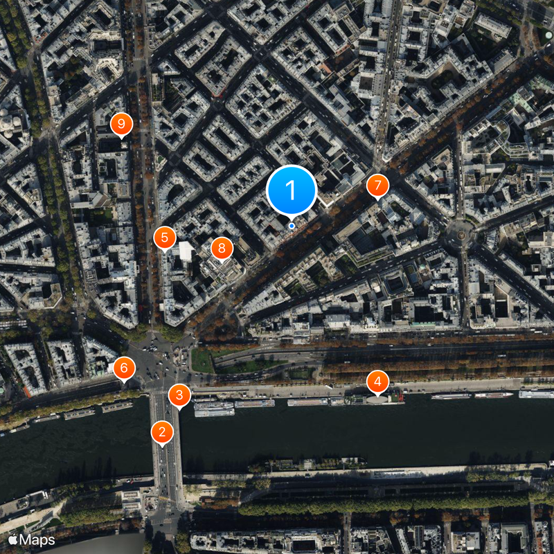 Plaza Athénée Carte