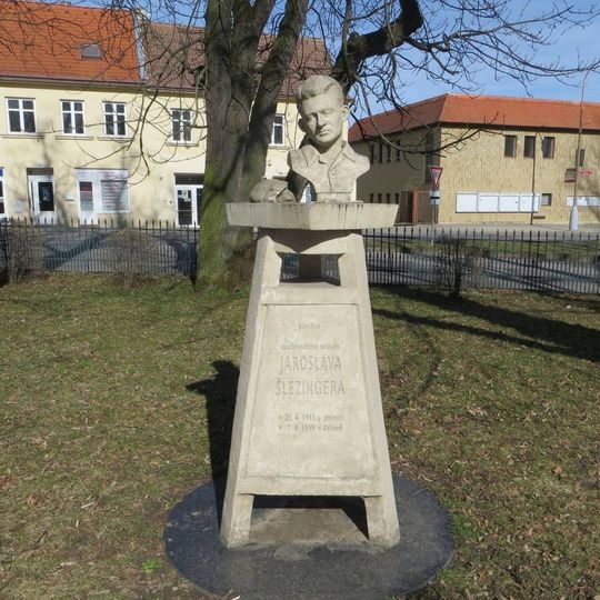 Památník Jaroslava Šlezingra v Jemnici