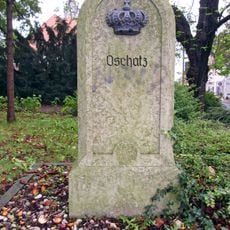 Royal Saxon milestone Oschatz