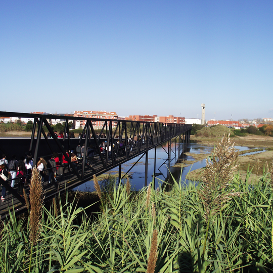 Ponte Pedonal sobre o Esteiro de São Pedro