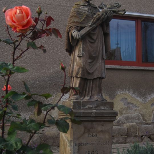 Statue of Saint John of Nepomuk in Hořešovice