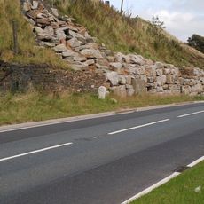 Milestone, above Easden Clough, by Ford Stone Quarry