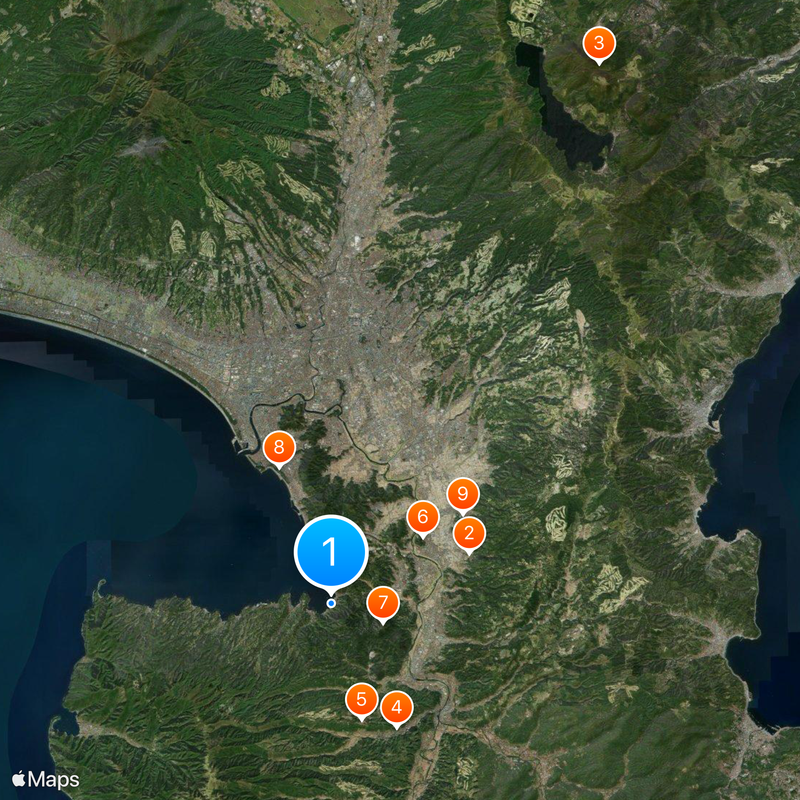 Izu Mito Sea Paradise Karte