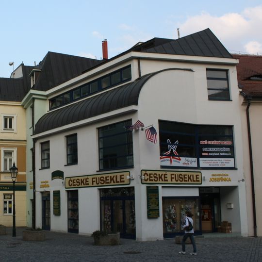 Nová část domu Josefská 10