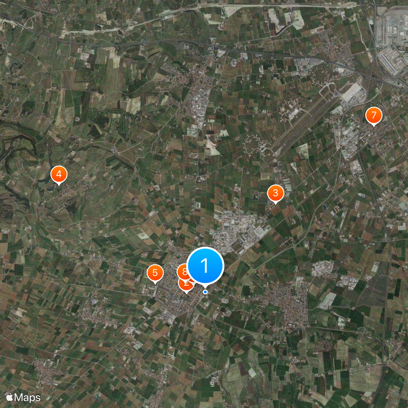 Villafranca di Verona Map