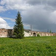 Wall and towers of the Alexandro-Oshevensky Monastery