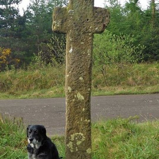 Mauley Cross in Cropton Forest 580m north of Hill Top Farm
