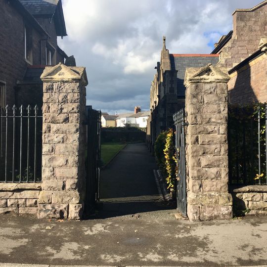 Entrance Gates and Screen Fence at Trinity Almshouses