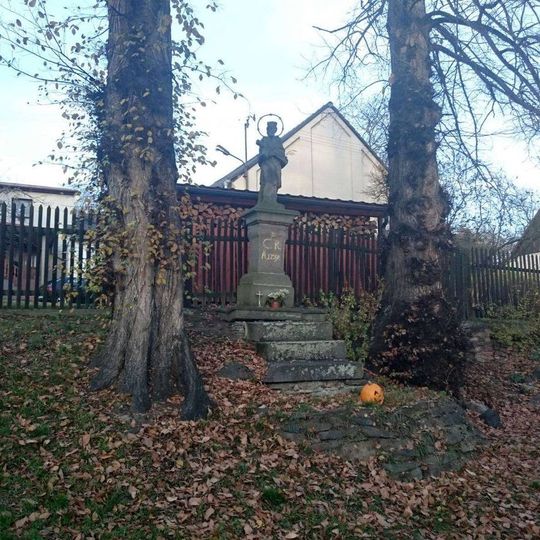 Socha svatého Jana Nepomuckého v Okrouhlém Hradišti