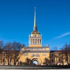 Admiralty building in Saint Petersburg