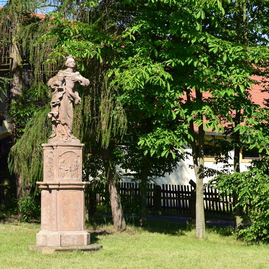Statue of Saint Barbara in Chomutov