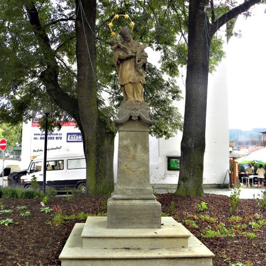 Statue of John of Nepomuk in Ústí nad Orlicí