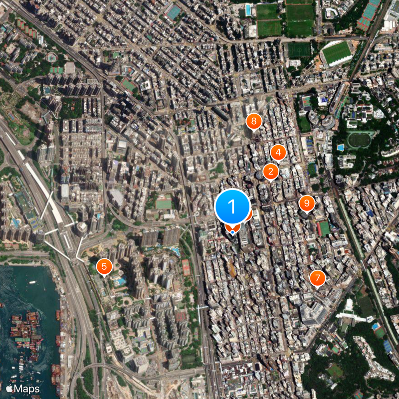 Langham Place Map