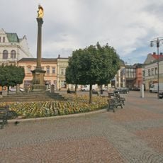 Maria column in Ústí nad Orlicí