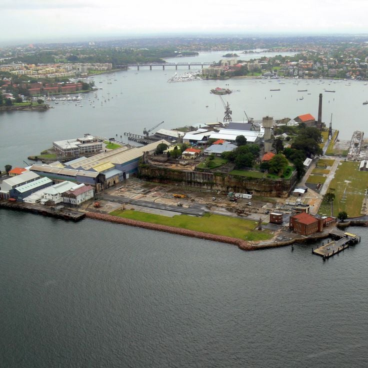 Site industriel de l'île Cockatoo