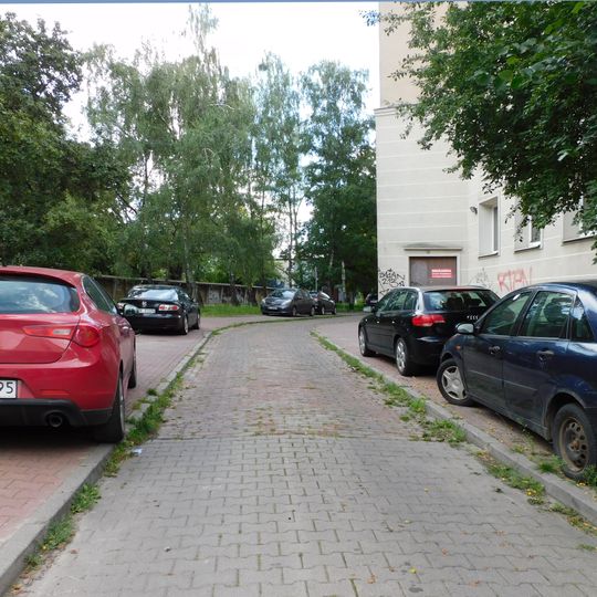 Drobiazg Street in Warsaw