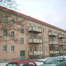 Mehrfamilienhaus der Wohnanlage Westrandbebauung Theodor-Körner-Straße 4a, 4b, 4c