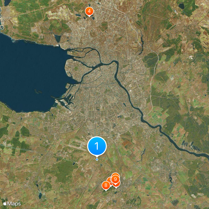 Pulkovo Observatory Map
