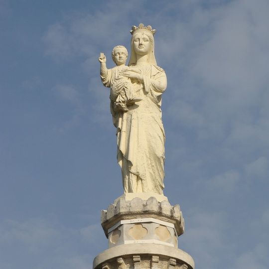 Statue de la Vierge de la chapelle Saint-Barthélémy de Montluel