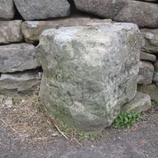 Milestone South Of Birdhopecraig United Reformed Church At Ngr 820980