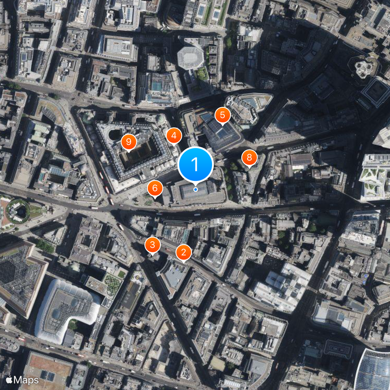 Royal Exchange Karte