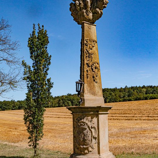Sousoší Nejsvětější Trojice v Podbřezí