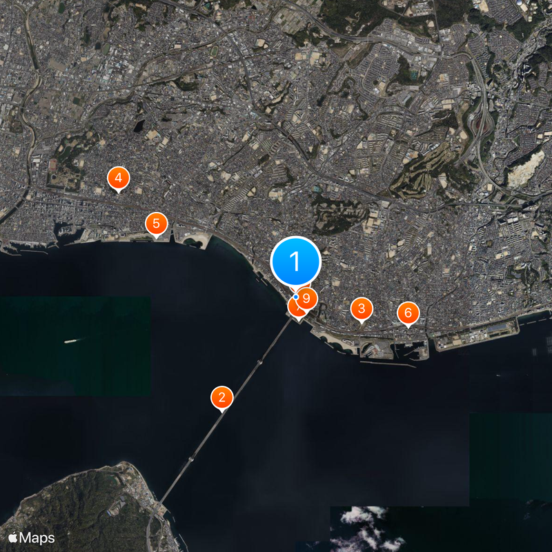 Maiko Station Map
