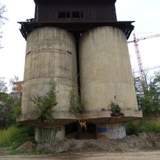 Silo u Vltavy v Praze-Holešovicích
