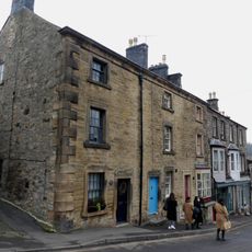 1820 Cottage Spire and Hillside Cottage and railings to Hillside Cottage