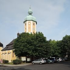 Saint Lawrence church in Horní Blatná