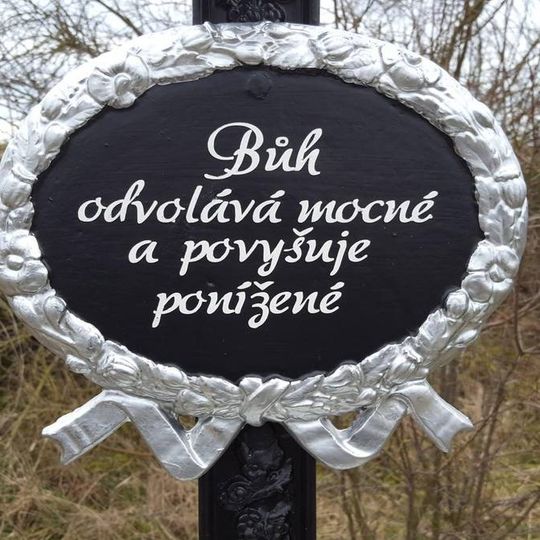 Kříž u staré silnice Chlustina - Žebrák