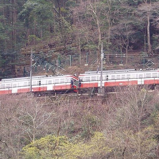 Installation ferroviaire de Hakone Tozan Deyama