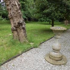 Sundial In Burial Ground South Of Church