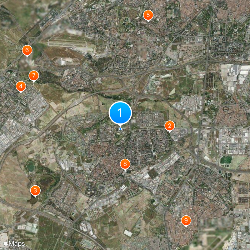 Estadio Municipal de Butarque Map