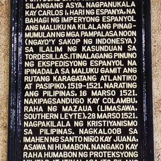Ferdinand Magellan historical marker