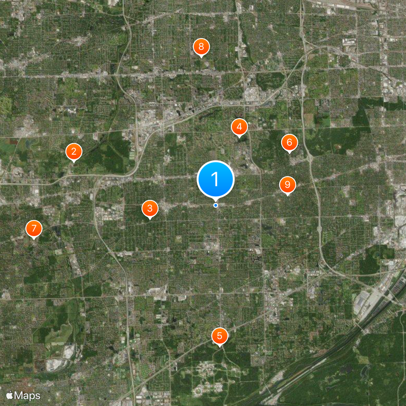 Westmont Map