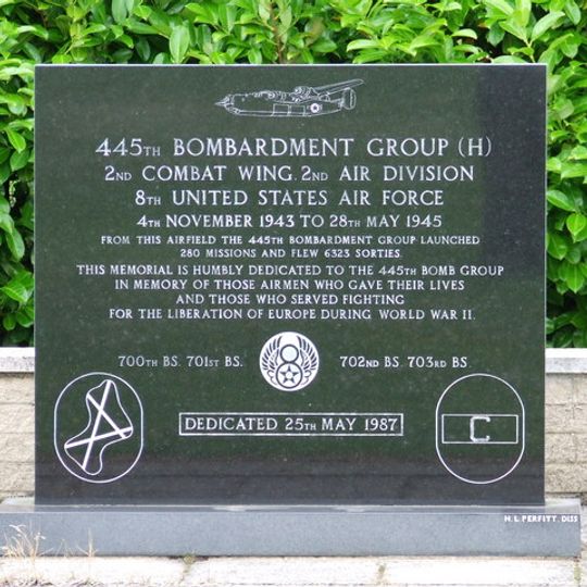 445th Bombardment Group USAAF Memorial, Tibenham