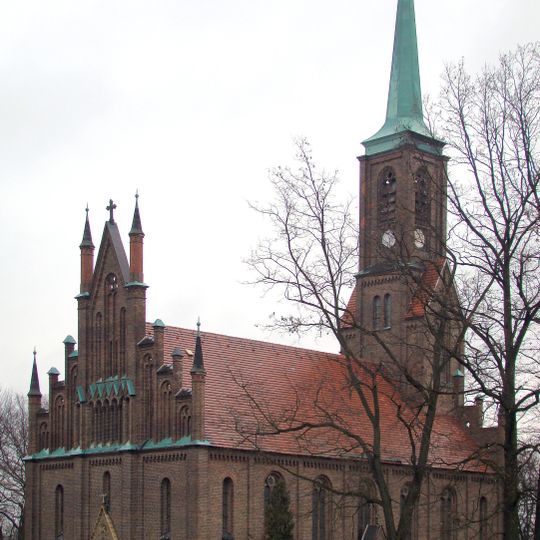 Sacred Heart church in Wicina