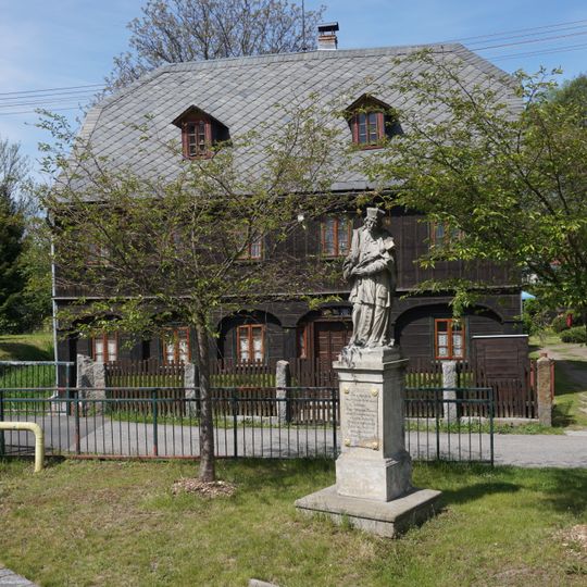 Statue of John of Nepomuk in Jiříkov
