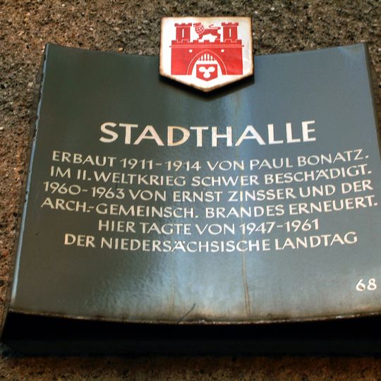 Stadttafel Stadthalle